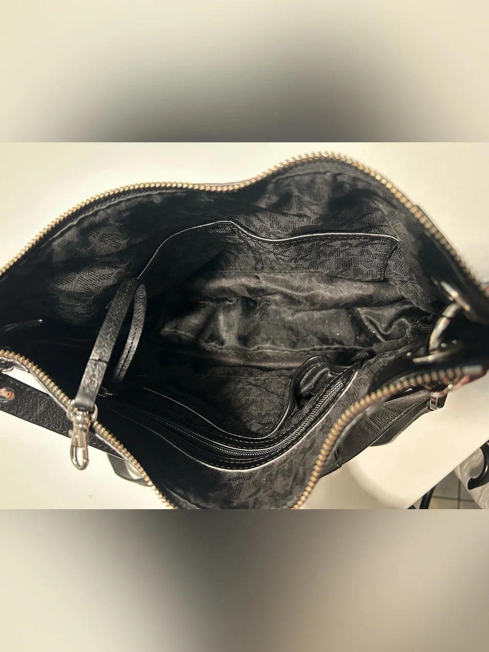 Michael Kors Black Logo Shoulder
